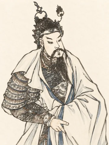 趙雲／イメージ肖像（AI生成）