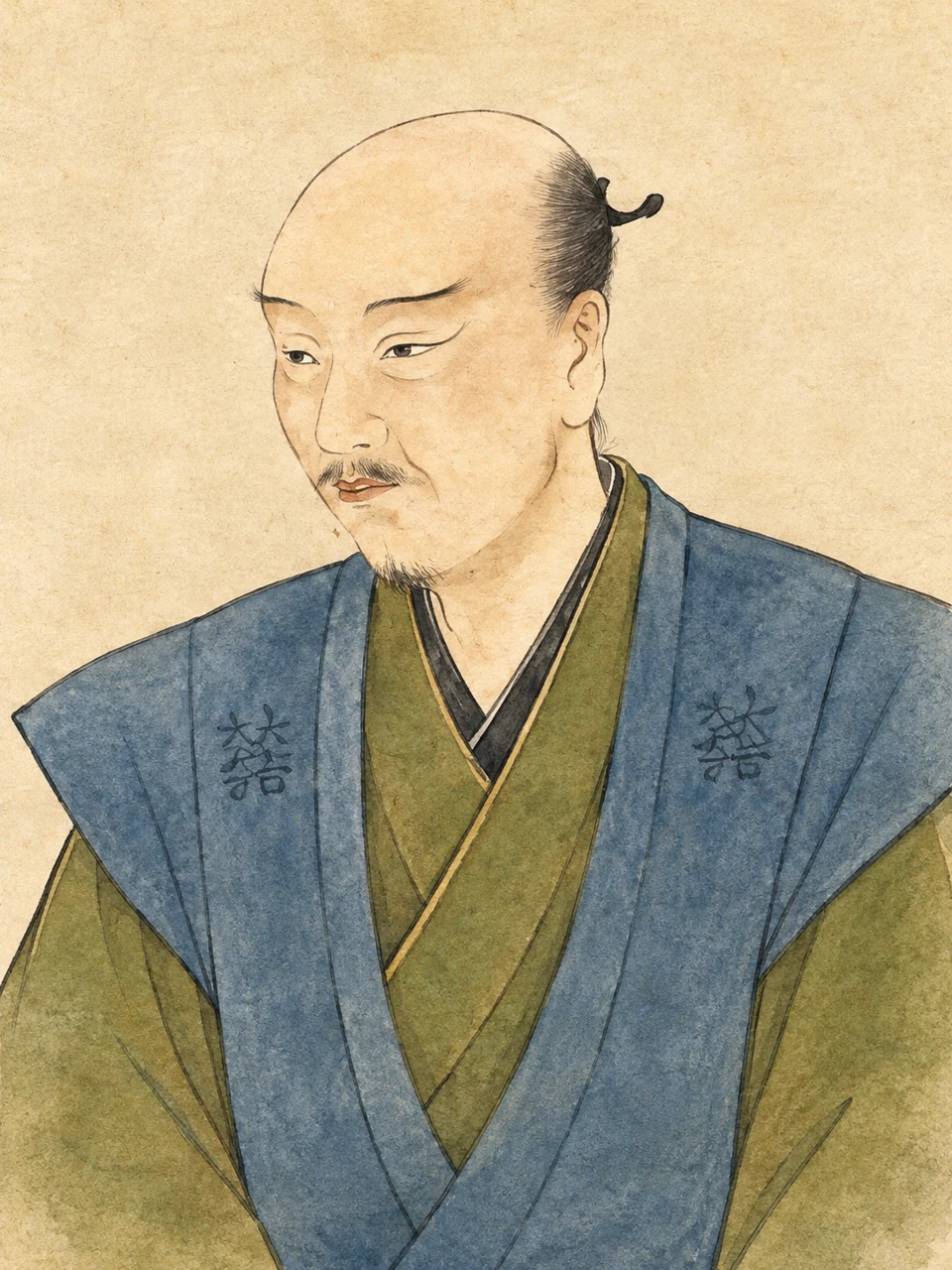 石田三成／イメージ肖像（AI生成）