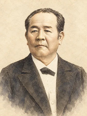 渋沢栄一／イメージ肖像（AI生成）