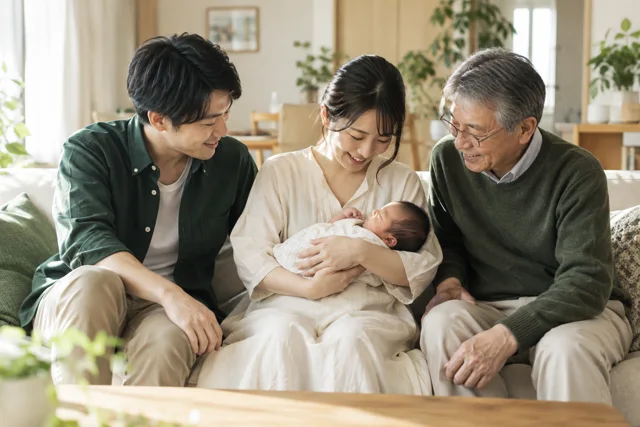 赤ちゃんの誕生を、未来に渡す家族の記録に。